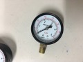Đồng hồ đo áp suất Ligi Đài Loan, thân thép D50mm, chân đồng 1/8 inch (6A), P 0-5kg/cm2