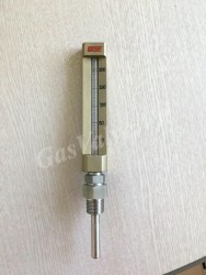 Đồng hồ đo nhiệt độ Wise thuỷ ngân can nhiệt L100mm, chân dưới Inox 15A, nhiệt độ 50C 
