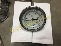 Đồng hồ đo nhiệt độ bồn gas chân sau Pintrument , dải đo 0-200C, D 120mm