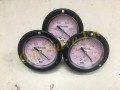 Đồng hồ đo áp suất Wise Hàn Quốc , vỏ thép D100, chân sau đồng ren 15A, P(-1)-0Mpa