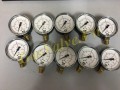 Đồng hồ đo áp suất Fimet Ý , vỏ thép D63, chân đồng đứng 1/4&amp;amp;amp;amp;amp;amp;amp;quot; (8A), áp 0-4Bar