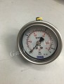 Đồng hồ đo áp suất Đức, Chân inox sau 8A, P16 bar 230 psi, thân inox D63 Wika