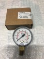 Đồng hồ đo áp suất Đức thân thép D63 Wika chân đồng đứng 8A, P10kg 140 psi 