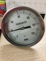 Đồng hồ đo nhiệt độ Wise mặt D100mm, thân Inox , chân sau Inox 15A, nhiệt độ 120C 