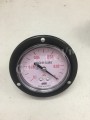 Đồng hồ áp suất Wise P110 vỏ thép chân đồng sau 1/2 (15A), mặt D100mm có vành, áp (-0.1)-0Mpa 