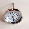 Đồng hồ đo nhiệt độ Daewon, mặt D85mm, thân thép mạ crom, chân sau 15A, L125mm, nhiệt độ 0-100C