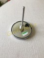 Đồng hồ đo nhiệt độ Wise Hàn Quốc chân Inox sau 15A, mặt D100mm, T0-120C