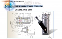 Khớp nối nhanh MSE BULK LORRY FEMALE COUPLING
