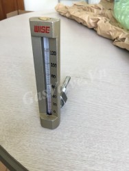Đồng hồ đo nhiệt độ Wise thuỷ ngân, can nhiệt L80mm, chân sau Inox 15A, nhiệt độ 120C 