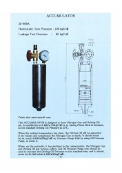 Bình bù áp suất chuyên dùng cho LPG, made in Japan, JSV valve