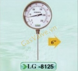 Đồng hồ đo nhiệt độ, 150 mm model LG-8125. made in Taiwan