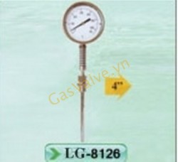 Đồng hồ đo nhiệt độ, 100mm model LG-8126. made in Taiwan