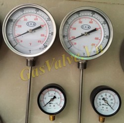 Đồng hồ đo nhiệt độ SHM , dải đo 350 độ C, D 100mm 