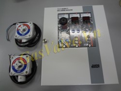 Thiết bị báo rò rỉ khí gas công nghiệp 2 kênh Hàn Quốc SHT-970 và 02 đầu báo 4700D  Hàn Quốc